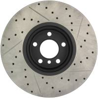 Stoptech - StopTech Sport Drilled/Slotted Brake Rotor; Front Right - Image 2