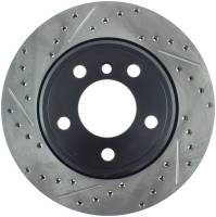 StopTech Sport Drilled/Slotted Brake Rotor; Rear Right