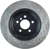 Stoptech - StopTech Sport Drilled/Slotted Brake Rotor; Rear Right - Image 2