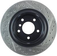 Stoptech - StopTech Sport Drilled/Slotted Brake Rotor; Rear Right - Image 2