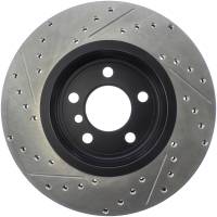 Stoptech - StopTech Sport Drilled/Slotted Brake Rotor; Front Left - Image 2