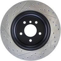 Stoptech - StopTech Sport Drilled/Slotted Brake Rotor; Rear Left - Image 2