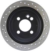 Stoptech - StopTech Sport Drilled/Slotted Brake Rotor; Rear Left - Image 1