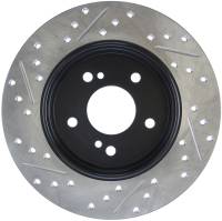 Stoptech - StopTech Sport Drilled/Slotted Brake Rotor; Rear Left - Image 2