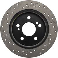 Stoptech - StopTech Sport Drilled/Slotted Brake Rotor; Rear Left - Image 2