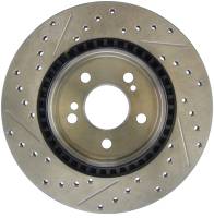 Stoptech - StopTech Sport Drilled/Slotted Brake Rotor; Rear Left - Image 2