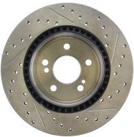 Stoptech - StopTech Sport Drilled/Slotted Brake Rotor; Rear Right - Image 2