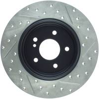 Stoptech - StopTech Sport Drilled/Slotted Brake Rotor; Rear Right - Image 2