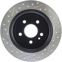 Stoptech - StopTech Sport Drilled/Slotted Brake Rotor; Rear Left - Image 2