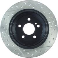 Stoptech - StopTech Sport Drilled/Slotted Brake Rotor; Rear Right - Image 2