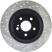 Stoptech - StopTech Sport Drilled/Slotted Brake Rotor; Rear Left - Image 2