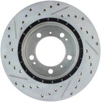 Stoptech - StopTech Sport Drilled/Slotted Brake Rotor; Rear Left - Image 2