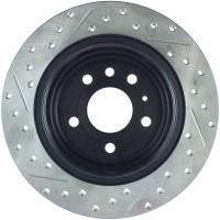 Stoptech - StopTech Sport Drilled/Slotted Brake Rotor Rear Left 127.38013L - Image 2