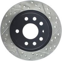 StopTech Sport Drilled/Slotted Brake Rotor Rear Left 127.38018L