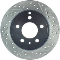 StopTech Sport Drilled/Slotted Brake Rotor Rear Left 127.39020L
