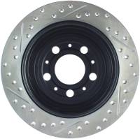 Stoptech - StopTech Sport Drilled/Slotted Brake Rotor Rear Left 127.39025L - Image 2
