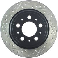 Stoptech - StopTech Sport Drilled/Slotted Brake Rotor Rear Right 127.39025R - Image 1