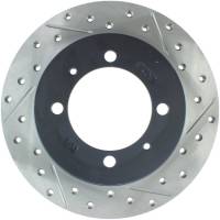 StopTech Sport Drilled/Slotted Brake Rotor Rear Left 127.39028L