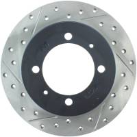 Stoptech - StopTech Sport Drilled/Slotted Brake Rotor Rear Right 127.39028R - Image 1