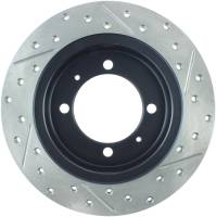 Stoptech - StopTech Sport Drilled/Slotted Brake Rotor Rear Right 127.39028R - Image 2