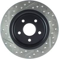 Stoptech - StopTech Sport Drilled/Slotted Brake Rotor Rear Left 127.39039L - Image 2