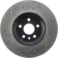 Stoptech - StopTech Sport Drilled/Slotted Brake Rotor; Front Left - Image 2
