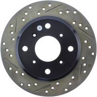 Stoptech - StopTech Sport Drilled/Slotted Brake Rotor Rear Right 127.40019R - Image 1
