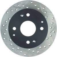 StopTech Sport Drilled/Slotted Brake Rotor Rear Left 127.40024L