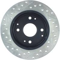 Stoptech - StopTech Sport Drilled/Slotted Brake Rotor Rear Left 127.40024L - Image 2