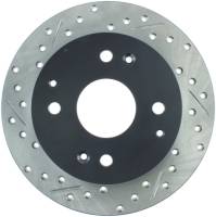 Stoptech - StopTech Sport Drilled/Slotted Brake Rotor Rear Right 127.40024R - Image 1