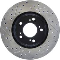 Stoptech - StopTech Sport Drilled/Slotted Brake Rotor Front Left 127.40028L - Image 2