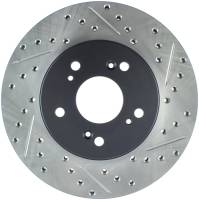 StopTech Sport Drilled/Slotted Brake Rotor Rear Left 127.40029L