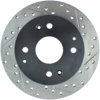 StopTech Sport Drilled/Slotted Brake Rotor Rear Left 127.40041L