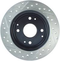Stoptech - StopTech Sport Drilled/Slotted Brake Rotor Rear Left 127.40041L - Image 2