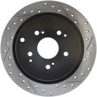 StopTech Sport Drilled/Slotted Brake Rotor Rear Left 127.40053L