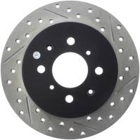 StopTech Sport Drilled/Slotted Brake Rotor Rear Left 127.40060L