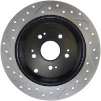 Stoptech - StopTech Sport Drilled/Slotted Brake Rotor Rear Left 127.40063L - Image 2