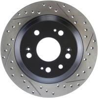 StopTech Sport Drilled/Slotted Brake Rotor Rear Left 127.40067L
