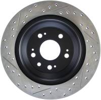 Stoptech - StopTech Sport Drilled/Slotted Brake Rotor Rear Left 127.40067L - Image 2