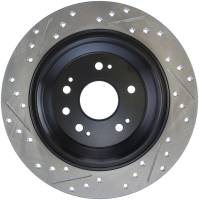 Stoptech - StopTech Sport Drilled/Slotted Brake Rotor; Rear Left - Image 2