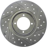 Stoptech - StopTech Slotted & Drilled Sport Brake Rotor - 127.42004R - Image 2