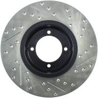 Stoptech - StopTech Slotted & Drilled Sport Brake Rotor - 127.42011R - Image 2