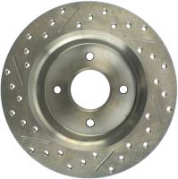 Stoptech - StopTech Nissan 81 280ZX SportStop Slotted & Drilled Left Rear Rotor - 127.42014L - Image 2
