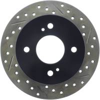 StopTech Sport Drilled/Slotted Brake Rotor Rear Left 127.42016L