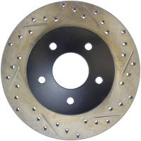 StopTech Sport Drilled/Slotted Brake Rotor Rear Left 127.42037L