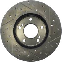 Stoptech - StopTech Sport Drilled/Slotted Brake Rotor Front Right 127.42048R - Image 2