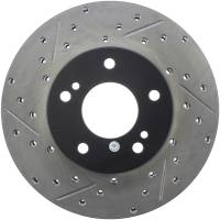 Stoptech - StopTech Power Slot 6/89-96 Nissan 300ZX Slotted & Drilled Right Front Rotor - 127.42050R - Image 1