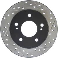 StopTech Sport Drilled/Slotted Brake Rotor Rear Left 127.42062L