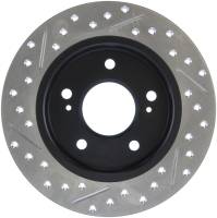 Stoptech - StopTech Sport Drilled/Slotted Brake Rotor Rear Left 127.42062L - Image 2