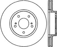 StopTech Sport Drilled/Slotted Brake Rotor Front Left 127.42065L